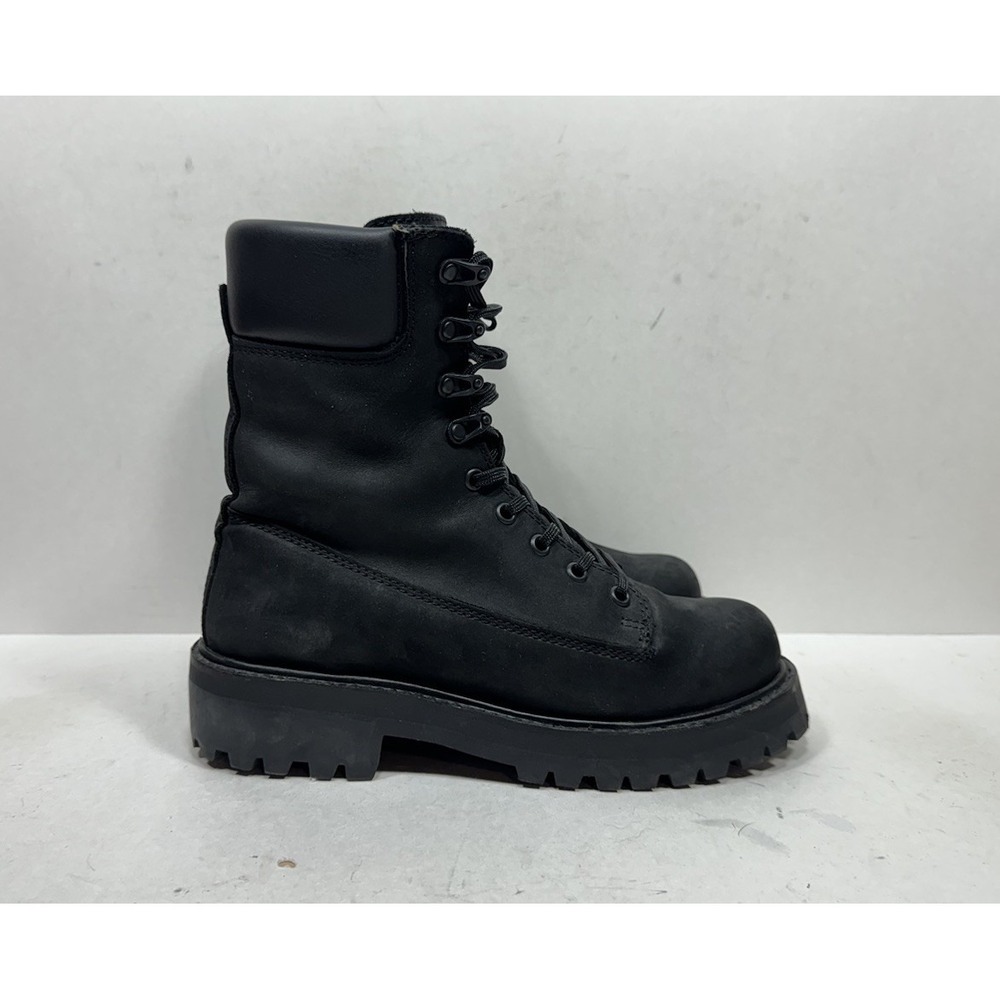 Thursday Boot Company Explorer Combat Lace Up Black Leather Womens Size 8